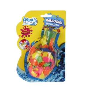 BALLOONS WATER 100PCE W/NOZZLE