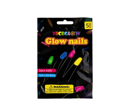 GLOWSTICK FUN NAILS