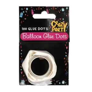 PARTY BALLOON DECOR GLUE DOTS 100pc