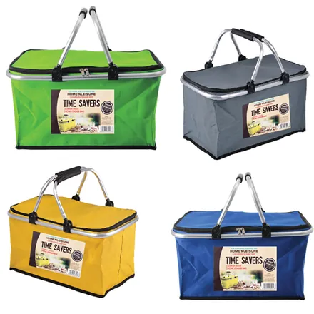 Cooler Bag Picnic W/Handles 46X28X22cm - Image 2