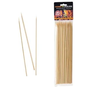 SKEWERS BAMBOO 25cm  50PCE 4mm H&L