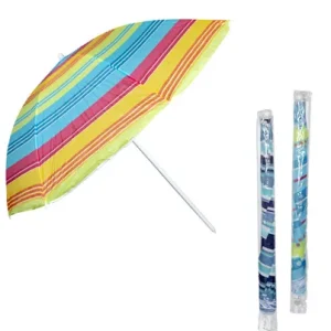 UMBRELLA-BEACH 240cm DIAM THICK RIB