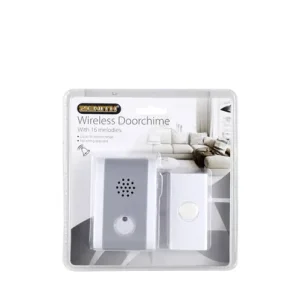 WIRELESS DOORBELL WITH 16 MELODIES B/O
