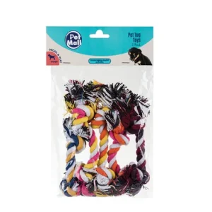 PET TOY PUPPY TUG CHEWS PK-5