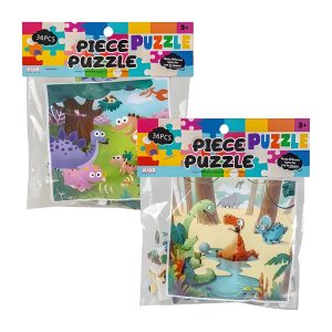 PUZZLE JIGSAW KIDS ASSTD 36PC