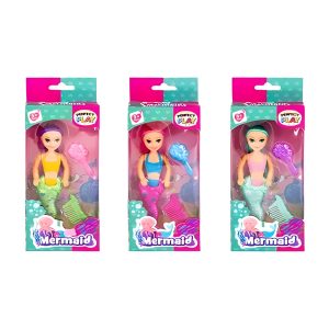 Doll Mini Mermaid Asstd