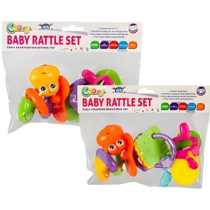 Baby Rattle Teether Set 5Pc