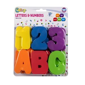 Baby Bath Bud Eva Letter Number 36Pc