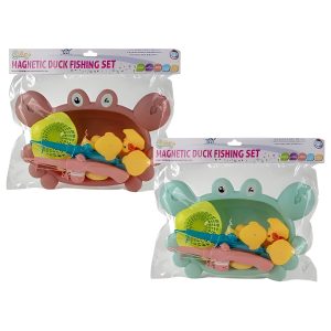 BABY BATH FISHING DUCK SET MAGNETIC 30cm