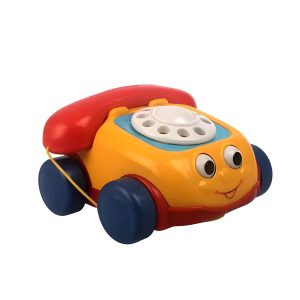 Baby Toy Pull Along Phone W/Squeak 17cm