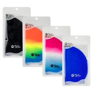 SWIM CAP SILICONE ASSTD       COLOURS