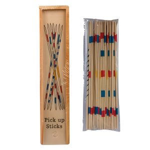 GAME WOODEN PICK UP STICKS 31PC 18cm