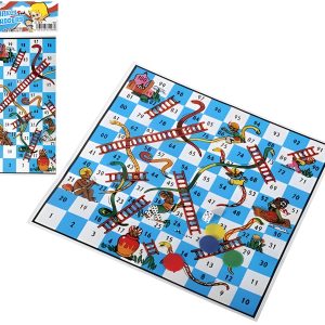 GAME SNAKES & LADDERS 25cm POLYBAG