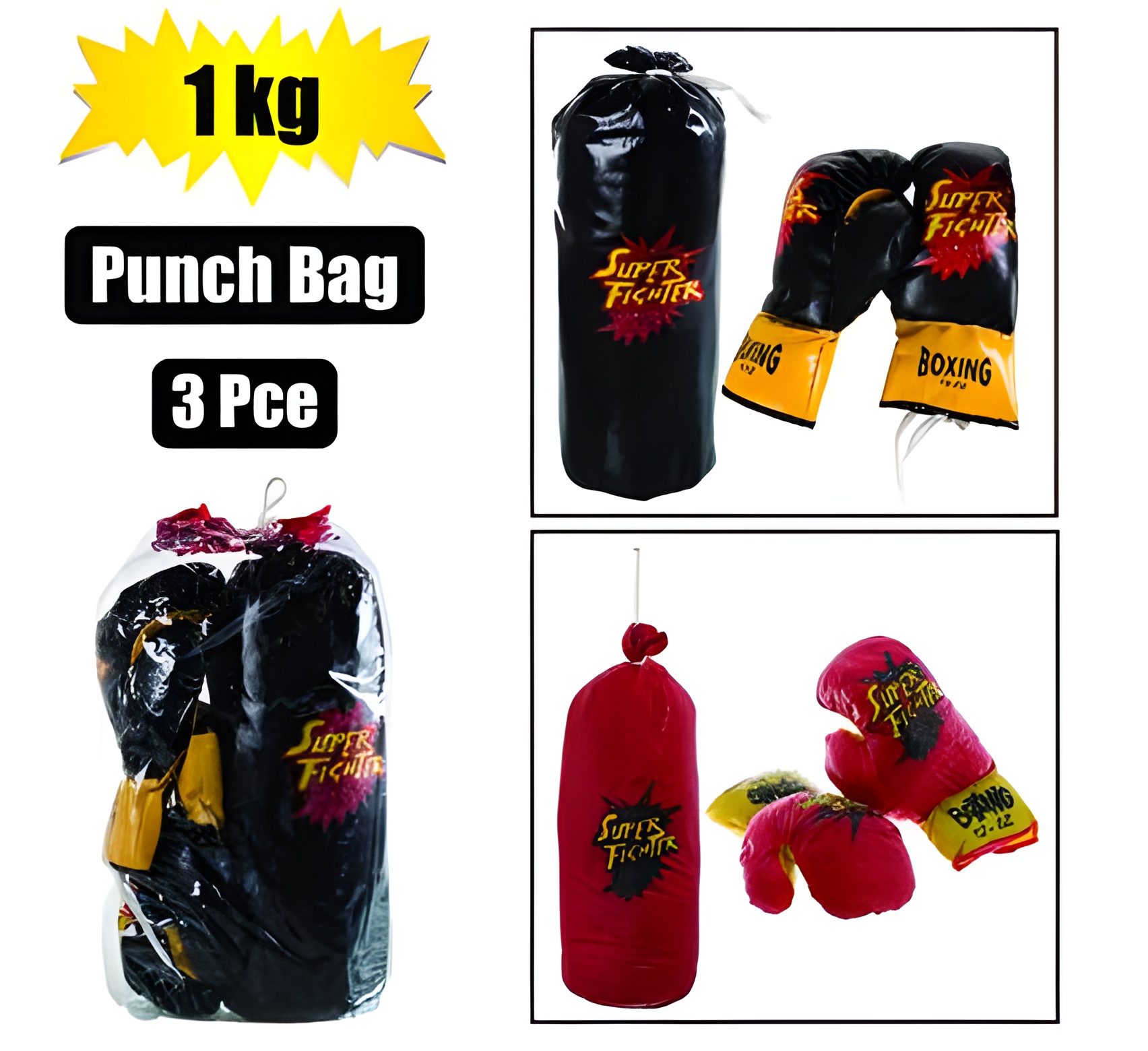BOXING-SET GLOVES+BAG