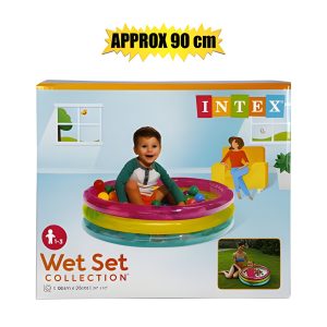 INTEX BALL PIT & 50 BALLS 3-RING 86x25cm