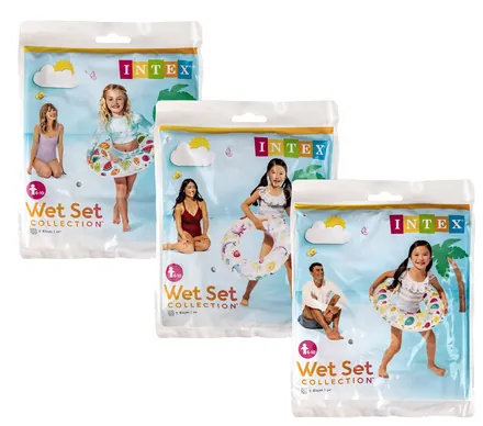 INTEX SWIM RING 61cm LIVELY PRINT ASSTD - Image 2