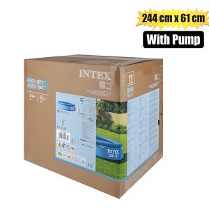 INTEX POOL EASI-SET (WITH PUMP) 244x61cm