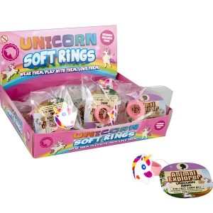 ANIMALS UNICORN SOFT RING 3cm