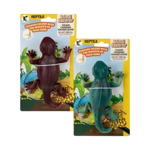 ANIMALS LIZARD SQUEEZE 15cm COLOUR CHANG
