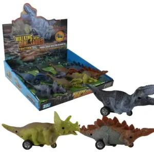 ANIMALS DINOSAUR FRICTION CAR 15cm