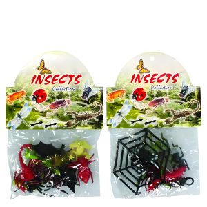 ANIMALS INSECTS 9PC ASSTD