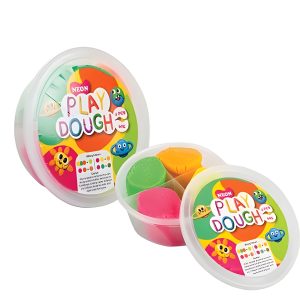 Edu Play Dough Neon 60G 4Pc Tub