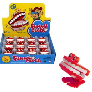 Novelty Wind Up Chatter Teeth