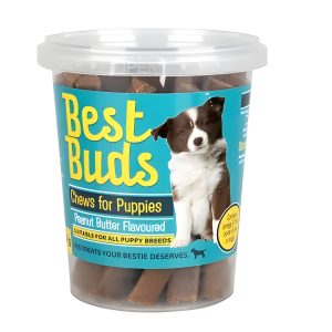 BEST BUDS PUPPY TREAT PEANUT BUTTER 350g