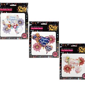 Balloons Helium Mday Bouquet 5Pc F-04