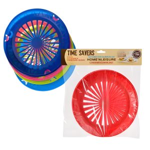 Paper-Plate-Holders Pl 4Pce Asst Colours