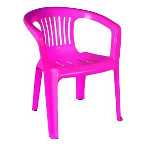 Chair Kiddies W/Armrest-Magenta