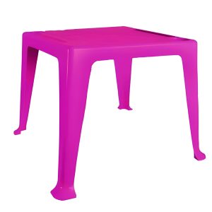 Table Kiddies 50X50X45cm - Magenta