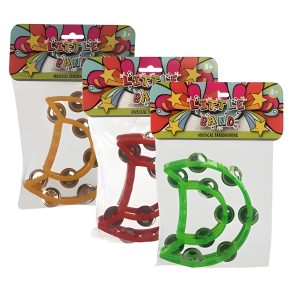 Musical Percussion Tambourine Pl 15X12cm