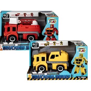 Vehicle Truck Transform 15cm Asstd