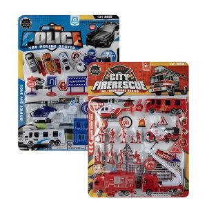Vehicle Playset Police Force 43X32cm