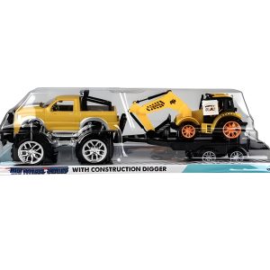 Vehicle Friction Jeep Trailer Set 52cm