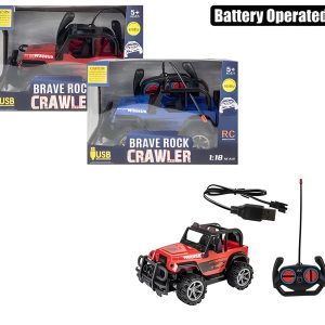 Battery Operated Rc Jeep Usb 20cm