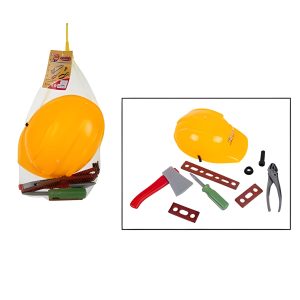 Boys Playset Construction Helmet&Tools