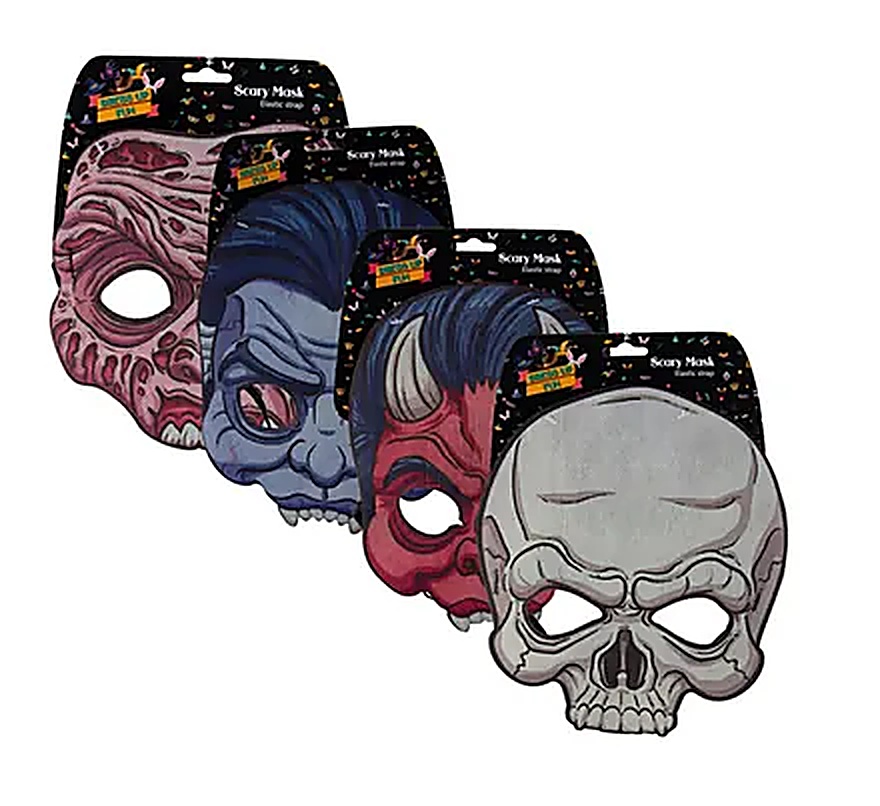 Horror Face Half Mask
